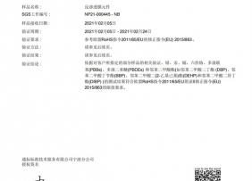 ROHS中文检测报告